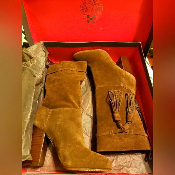 Vince Camuto Suede Boots - Picture 6 of 8